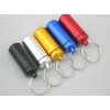 Pill Holder Keyring Keychain -- Airtight & Waterproof -- Store