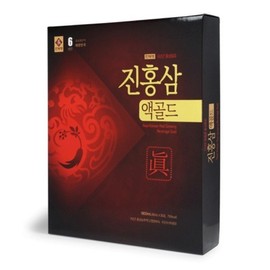 천제명 본사 6년근홍삼 진홍삼액골드 60ml x 30포 Cheonjaemyeong Headquarters 6-Year Red Ginseng Extract Gold 60ml x 30 Sachets
