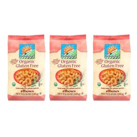Bionaturae Elbows Organic Gluten Free Pasta | Non-GMO | Kosher | USDA Certified Organic | Made in Italy | 12 oz (3 Pack)