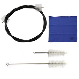 Trumpet Cleaning Brushes Kit,3-Piece Kit,1 Flexible Brush,1 Valve Brush,1 Mouthpiece Brush