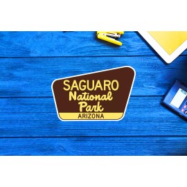 Saguaro Forest National Park Arizona Travel Sticker Decal 3.75" Vinyl