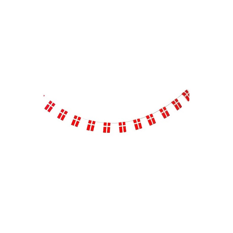 Denmark Flag 40 Pack Denmark Flag Denmark Garland 45ft Denmark