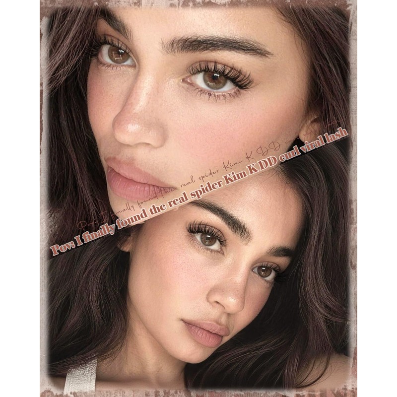 Wtvane Wispy Lash Clusters Kit Fluffy Eyelash Clusters Lashes Kit
