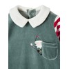 Vertbaudet Baby Romper and Hat Set Gnome Costume, fir