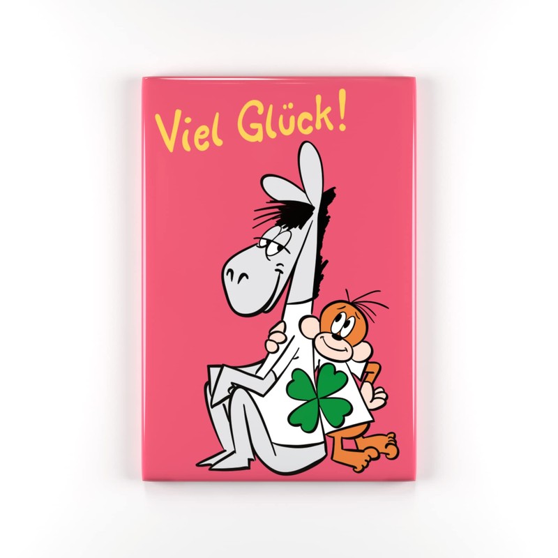 Äffle und Pferdle & Pferdle Fridge Magnets Set of 4