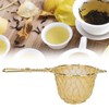 Copper Tea Infuser Strainer Reusable Loose Leaf Teapot Filter with