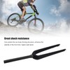 Road Bike Front Fork Carbon Fiber Quick Release Type Flat