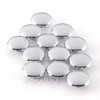 KiWAV motorcycle round bolt cap screw cover plug chrome for