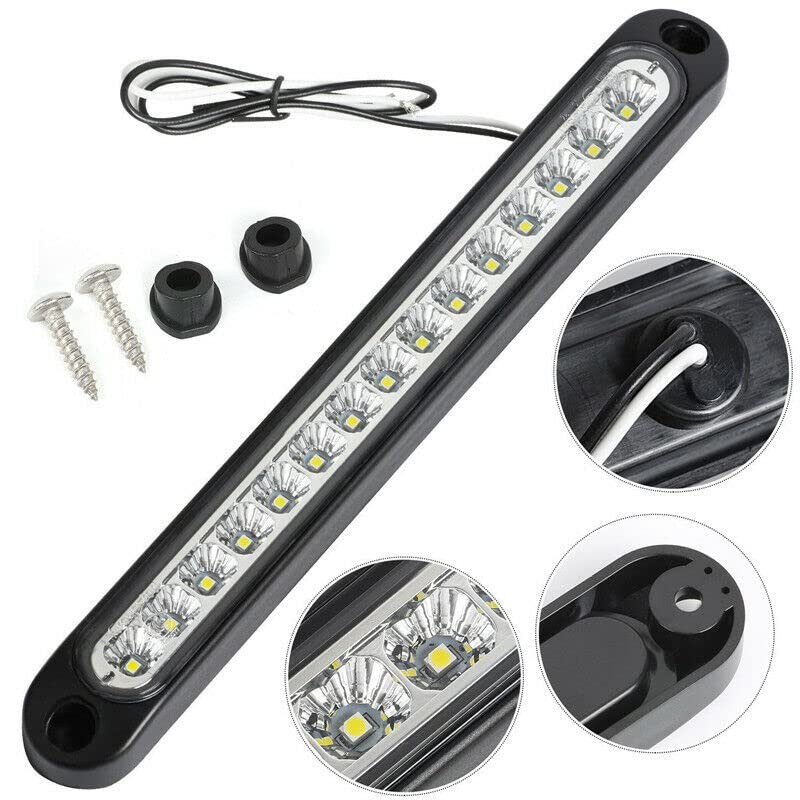 2x 15 LED Tail Light Trailer Truck Caravan UTE Reverse