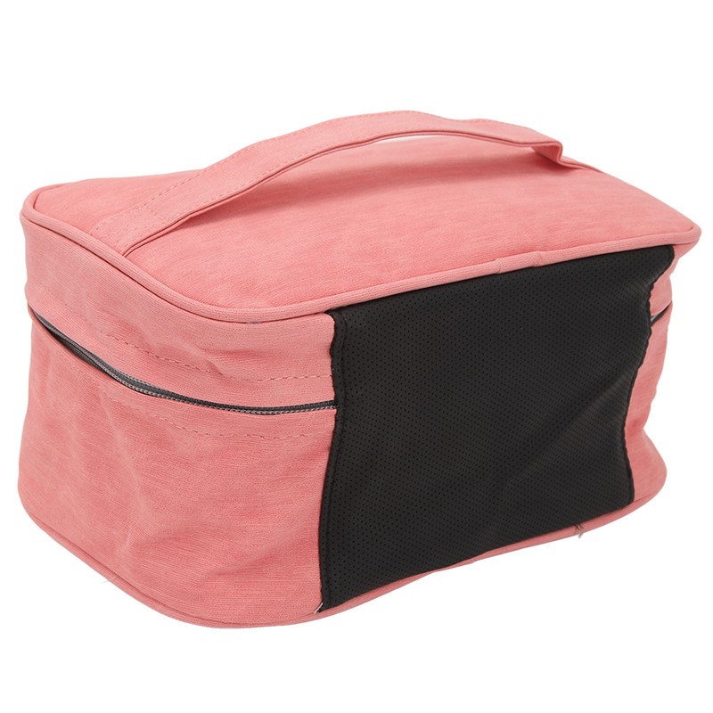 PU Leather Portable Makeup Bag Travel Handheld Detachable Waterproof Toiletry