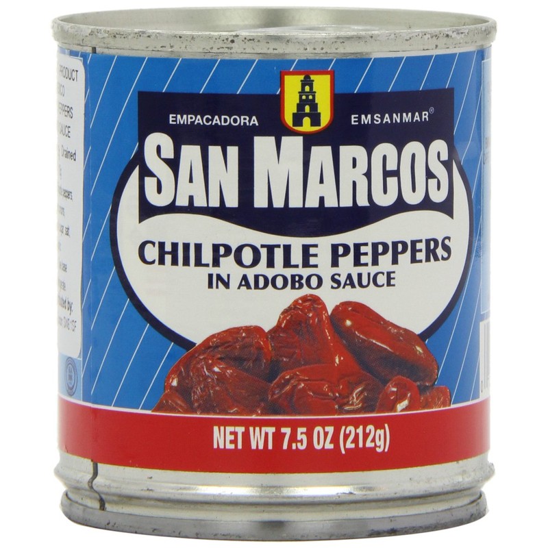 San Marcos Chilpotle Peppers in Adobo Sauce, 7.5 Oz., (Pack