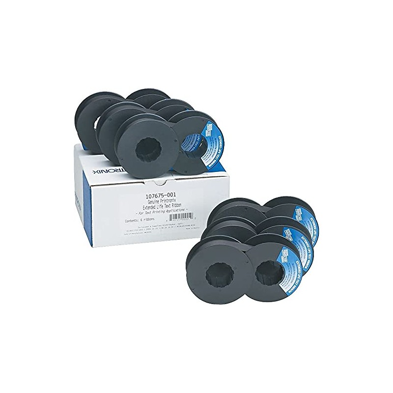 PRT107675001 - Printronix Black Ribbon