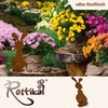 Rostikal Easter Bunny Berti Patina Decoration Idea for Easter, brown,