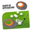 Abaodam 2pcs Indoor Golf Putting Cup Portable Training Hole for
