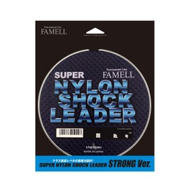 Yamatoyo Large Spool Super Nylon Shock Leader, 166.3 ft (50 m), Clear, No. 8 (35LB)