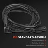 Frankberg 1 x ABS sensor with cable, 2-pin front axle,