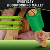 Wood Carving Mallet 12 oz - Non-Slip Urethane Head Woodworking