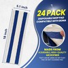 18 Inch Microfiber Disposable Mop Pad 24 Pack for All