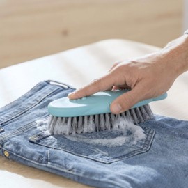 VIGAR Blue Small Hard Bristle Multi-Function Brush