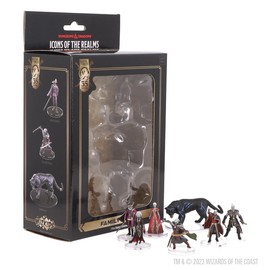 WizKids D&D The Legend of Drizzt 35th Anniversary Pre-Painted Miniatures Family & Foes Boxed Set