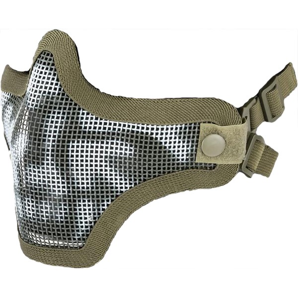 Evike Airsoft - Matrix Iron Face Carbon Steel Mesh Striker