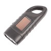 Hand Crank Solar Powered Rechargeable Flashlight Mini Solar Flashlight for