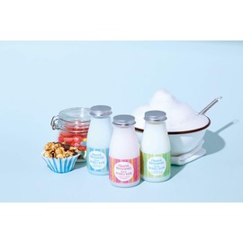 amaiwanna SP Milk Bubble Bath 300 mL (Foaming Bath Bath Product, Gift) Hatsukoi Rose