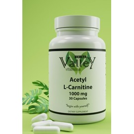 Acetyl L-Carnitine 1000 mg Energy, Chronic Fatigue, Focus