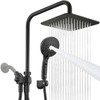 Ryamen Dual Shower Head Combo, 8'' High Pressure Rain Shower