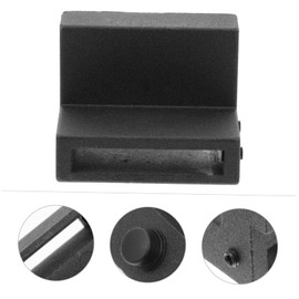 Gadpiparty 1 Pair Zinc Alloy Barn Door Stopper Track Device for Smooth Sliding Balance Maintenance Easy Installation Replacement for Home Decor