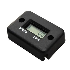 ExcInter Motorcycle Hour Meter 1 pcs Waterproof LCD Display Digital Speed Electronic Digital Black Tachometer for Motorcycle Motocross Bike Lawn Mower