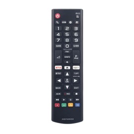 AULCMEET AKB75095304 Replacement Remote Control Compatible with LG 4K OLED Smart TV 55UJ634V-ZD 43UJ635V 50UK6550PLD 49LJ5500 49LJ5550 43LJ5500-UA 43LJ550M-UB sub AKB75095305 AKB75095303