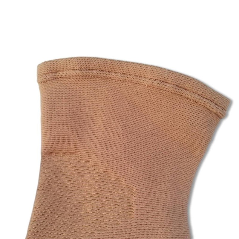 Medical Grade Elastic Compression Knee Support Beige Tubular Sleeve -
