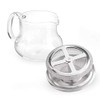 Yama Sitka 12oz Sitka Glass Teapot with Built-in Mesh Filter,