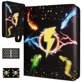 Jumbo Pokémon Card Binder 9-Pockets Trading Card Binder Jumbo 1080 Pockets