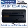 Unbranded LB-1 1600mAh Microphone Battery For RODE Performer TX-M2 VideoMic