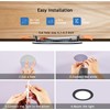 CycevSun 12 Pack Black Recessed Lights, Canless 4 Inch Soffit