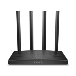 TP-LINK Archer C6, Router Wi-Fi Gigabit de Doble Banda, 1167Mbps, 4 Antenas externas