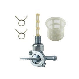 YAMAKATO Generator Fuel Petcock Switch Gas Tank Shut Off Valve for Champion Firman Generac OH3384 Briggs & Stratton 310574GS 193272GS 204743GS Yamaha Honda M10 x 1.25mm 28-1783-V2