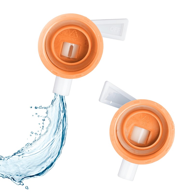 Relaxdays Foldable Water Canister, Set of 4, 5 L, Folding