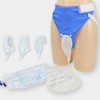 Urinals for patients, men, women, elderly, leak-proof auxiliary panties Blue/Senior
