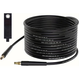 10M Pressure Washer Replacement Hose - Compatible with Karcher K2 K3 K4 K5 K6 K7, Jet Wash Extension Hose with Click Type Plug Quick Connect, for Car Cleaning