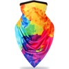 Bandana Neck Gaiter with Ear Loops Balaclava Face Scarf Mask