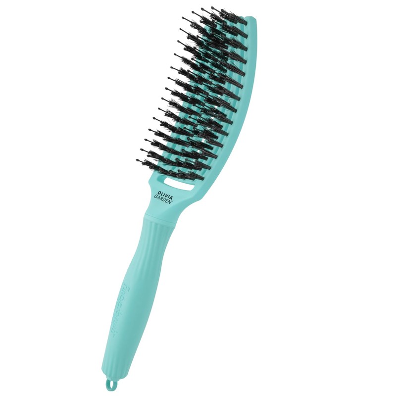 Olivia Garden Fingerbrush Care Iconic - Medium - Mint -