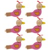 Toyvian 12 pcs Musical Instrucment Toys Wood Bird Whistles Kid