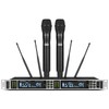 MicrocQueen Professional UHF Wireless Microphone System, Dual Channel 530–580MHz with