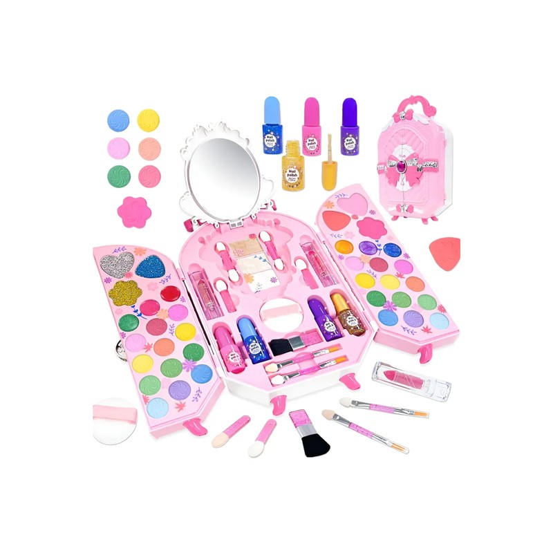Juego De Juguetes Lavables De Seguridad Cosmética Para Niñas Malubero
