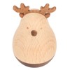 Deer Wobbler Cute Exquisite Sturdy Durable Wood Decorative Eye Catching