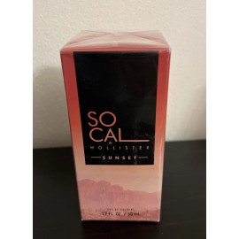 Hollister So Cal Sunset Eau De Cologne Spray for Men 1.7 Oz / 50 mL