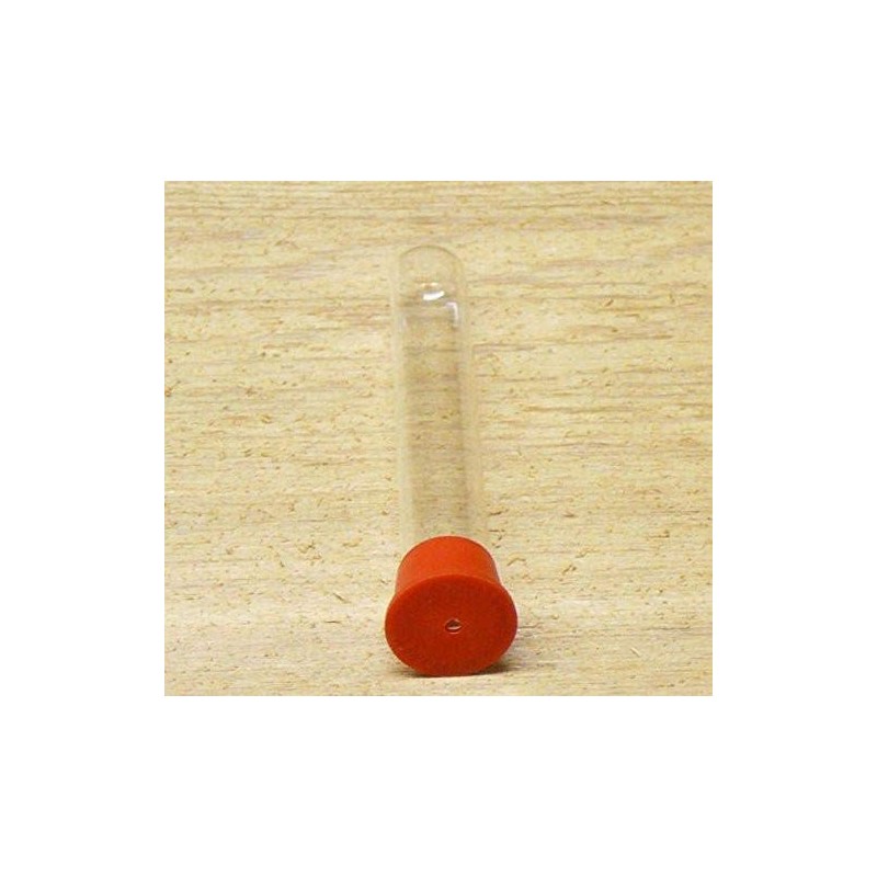 Qty 2 - Clear Glass Hummingbird Feeder Tubes